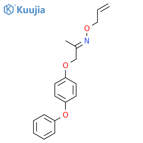2-PROPANONE, 1-(4-PHENOXYPHENOXY)-, O-2-PROPENYLOXIME structure