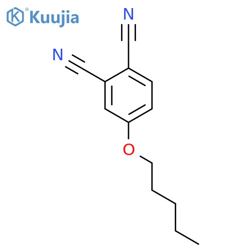 4-Pentyloxyphthalonitrile structure