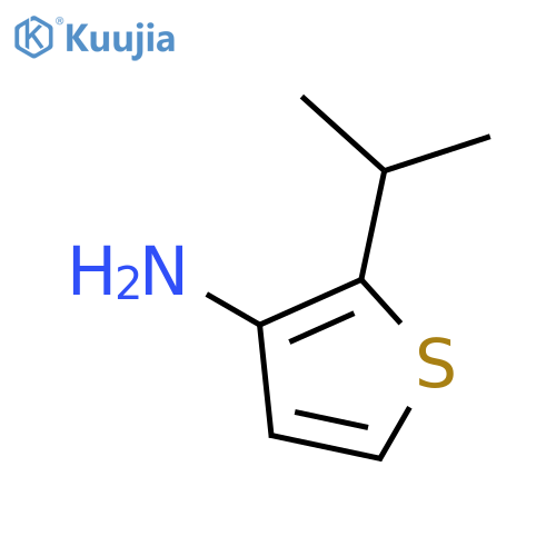 2-(propan-2-yl)thiophen-3-amine structure