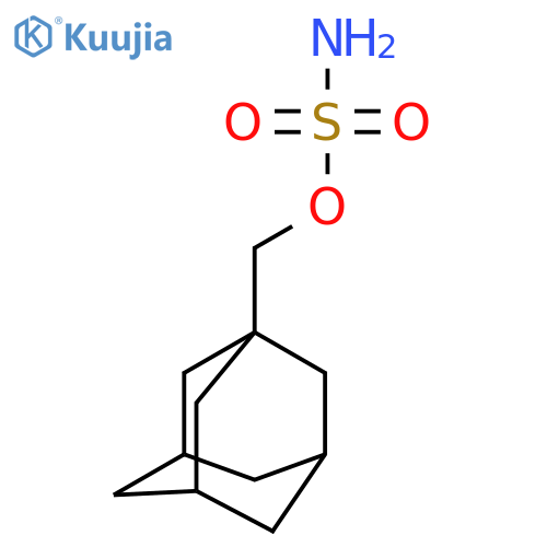 (adamantan-1-yl)methyl sulfamate structure