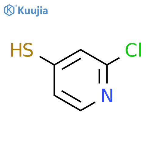 2-Chloropyridine-4-thiol structure