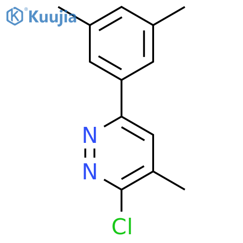 Pyridazine, 3-chloro-6-(3,5-dimethylphenyl)-4-methyl- structure