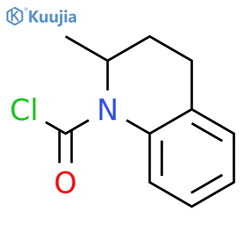 2-methyl-1,2,3,4-tetrahydroquinoline-1-carbonyl chloride structure