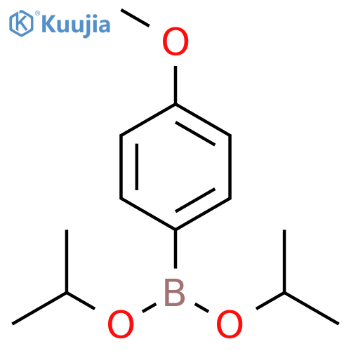 Boronic acid, (4-methoxyphenyl)-, bis(1-methylethyl) ester (9CI) structure