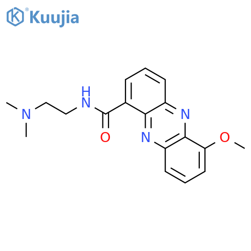 1-Phenazinecarboxamide, N-[2-(dimethylamino)ethyl]-6-methoxy- structure