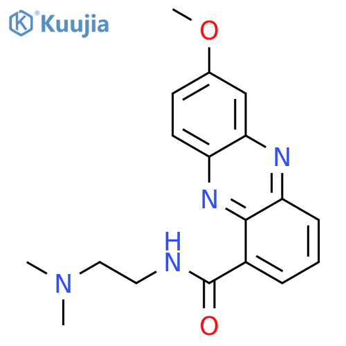 1-Phenazinecarboxamide,N-[2-(dimethylamino)ethyl]-7-methoxy- structure