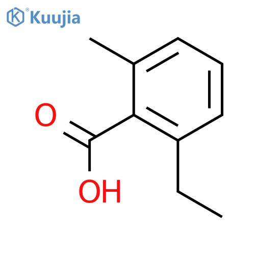2-ethyl-6-methylbenzoic acid structure