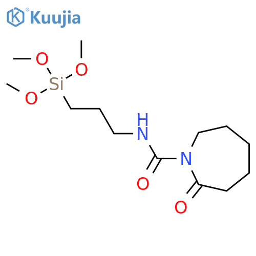 2-Oxo-N-(3-(trimethoxysilyl)propyl)azepane-1-carboxamide structure
