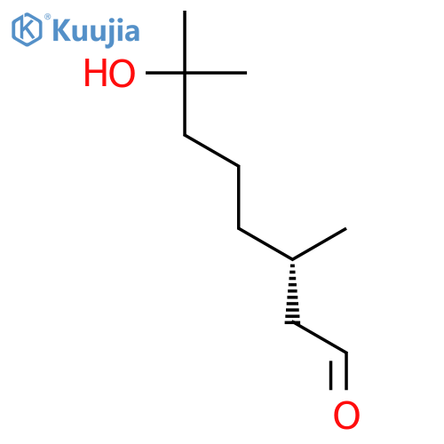 7-Hydroxycitronellal structure