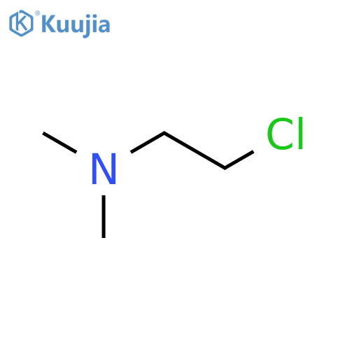2-Chloro-N,N-dimethylethanamine structure