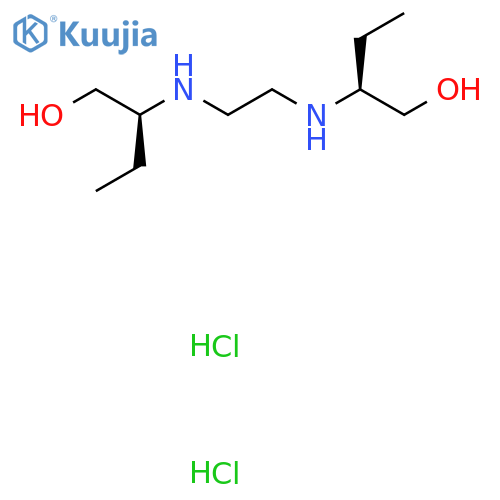 Ethambutol dihydrochloride structure