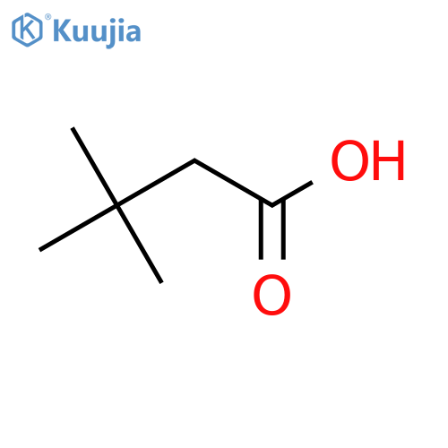 3,3-Dimethylbutyric acid structure