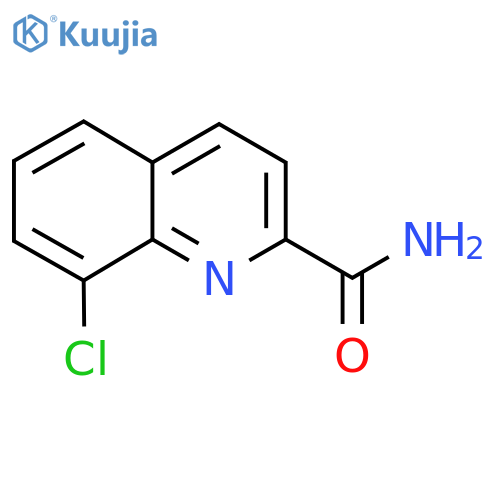 8-Chloroquinoline-2-carboxamide structure