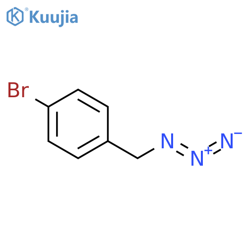 1-(azidomethyl)-4-bromobenzene structure
