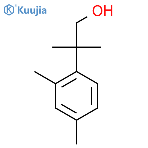 2-(2,4-dimethylphenyl)-2-methylpropan-1-ol structure