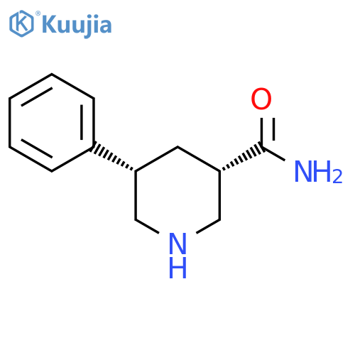 5-phenylpiperidine-3-carboxamide structure