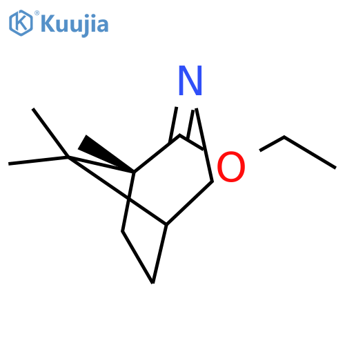 3-Azabicyclo[3.2.1]oct-2-ene, 2-ethoxy-1,8,8-trimethyl-, (1R)- structure