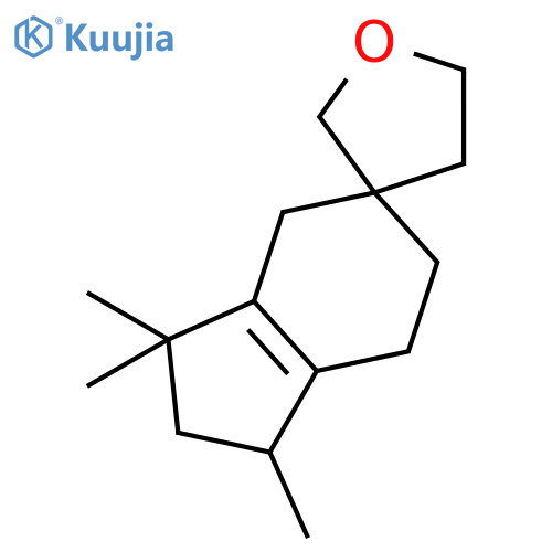 Spiro[furan-3(2H),5'-[5H]indene], 1',2',3',4,4',5,6',7'-octahydro-1',3',3'-trimethyl- structure