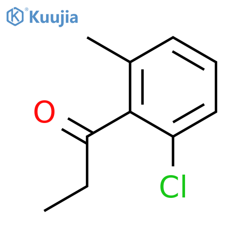 1-Propanone, 1-(2-chloro-6-methylphenyl)- structure