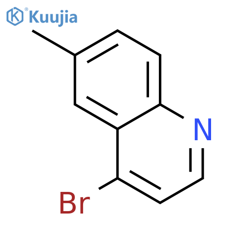 4-Bromo-6-methylquinoline structure