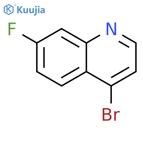 4-bromo-7-fluoro-quinoline structure