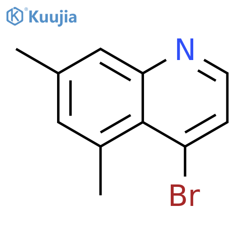 4-bromo-5,7-dimethylquinoline structure