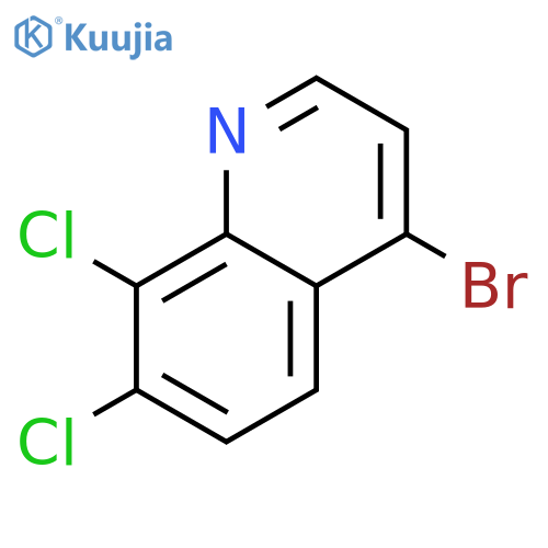 4-bromo-7,8-dichloroquinoline structure