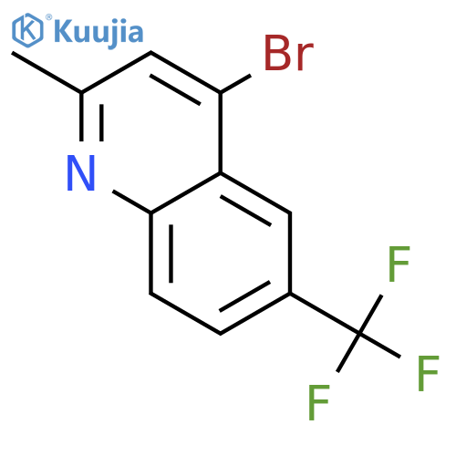 4-bromo-2-methyl-6-(trifluoromethyl)quinoline structure