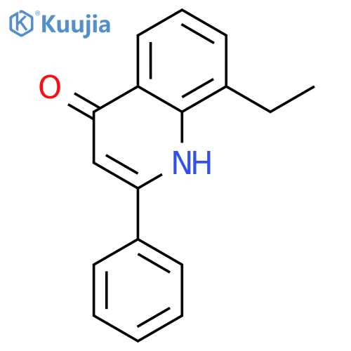 8-ethyl-2-phenyl-1h-quinolin-4-one structure