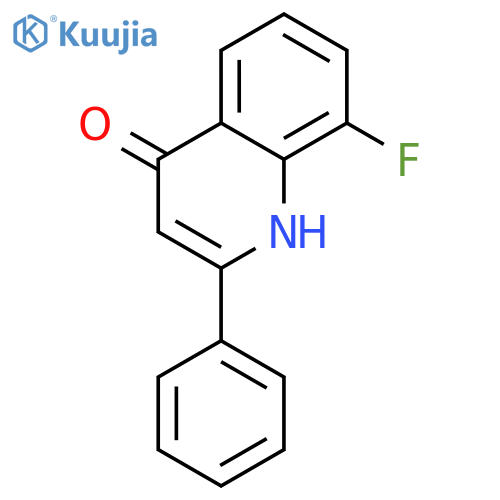 8-fluoro-2-phenyl-1h-quinolin-4-one structure
