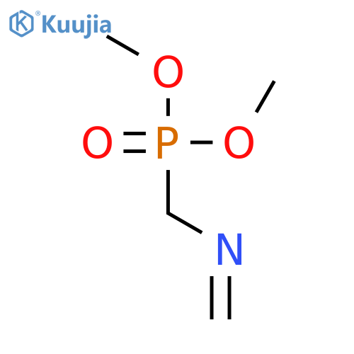 Phosphonic acid, [(methyleneamino)methyl]-, dimethyl ester structure