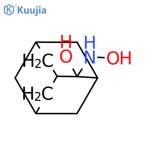 Tricyclo[3.3.1.13,7]decan-2-ol, 2-(hydroxyamino)- structure