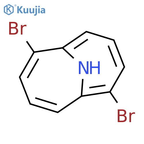 11-Azabicyclo[4.4.1]undeca-1,3,5,7,9-pentaene, 2,7-dibromo-, (±)- structure