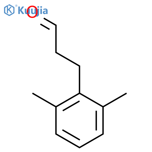 3-(2,6-dimethylphenyl)propanal structure