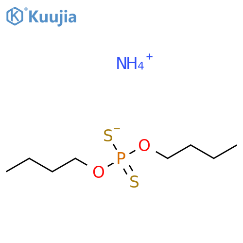 O,O-Dibutyl Phosphorodithioate Ammonium Salt structure