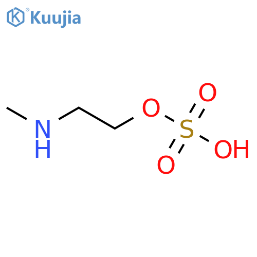 Ethanol, 2-(methylamino)-, hydrogen sulfate (ester) structure