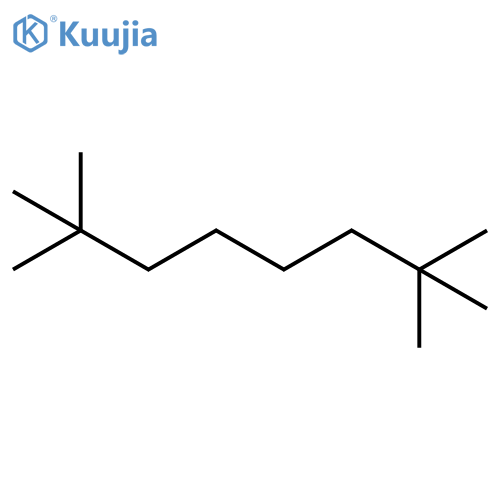 2,2,7,7-Tetramethyloctane structure