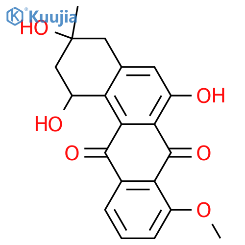 Tetrangomycin; (ξ)-form, 6-Hydroxy, 1ξ-alcohol, 8-Me ether structure