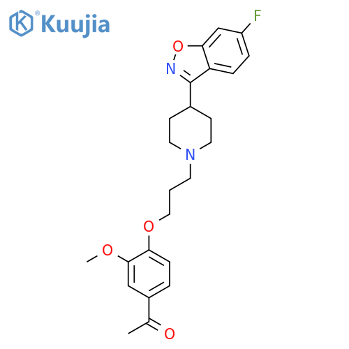 Iloperidone-d3 structure