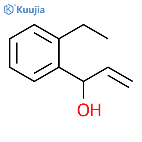 1-(2-ethylphenyl)prop-2-en-1-ol structure