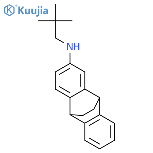 9,10-Ethanoanthracen-2-amine, N-(2,2-dimethylpropyl)-9,10-dihydro- structure