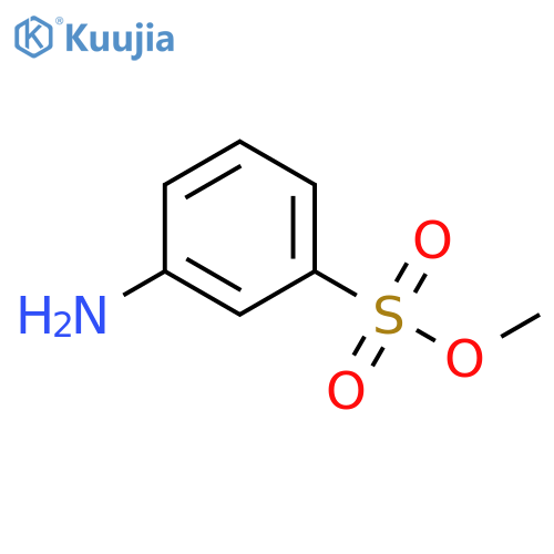 Benzenesulfonic acid, 3-amino-, methyl ester structure
