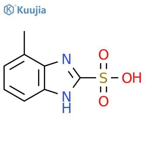 4-Methyl-1H-benzimidazole-2-sulfonic acid structure