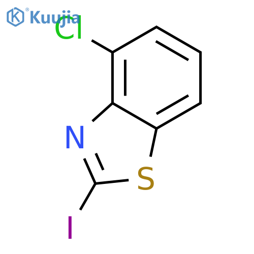 4-chloro-2-iodo-1,3-benzothiazole structure