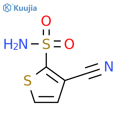 2-Thiophenesulfonamide,3-cyano- structure