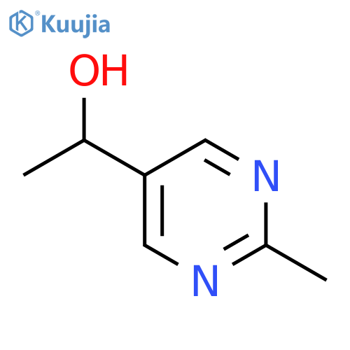 1-(2-Methylpyrimidin-5-yl)ethanol structure