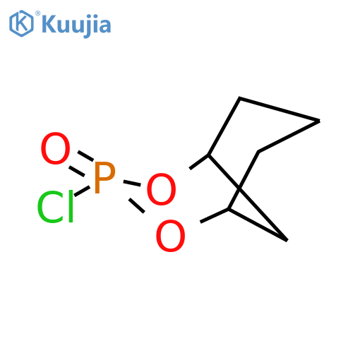 2,4-Dioxa-3-phosphabicyclo[3.3.1]nonane, 3-chloro-, 3-oxide structure