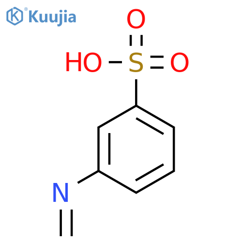 Benzenesulfonic acid, 3-(methyleneamino)- structure
