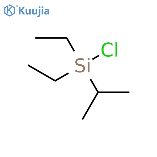 Chlorodiethylisopropylsilane structure