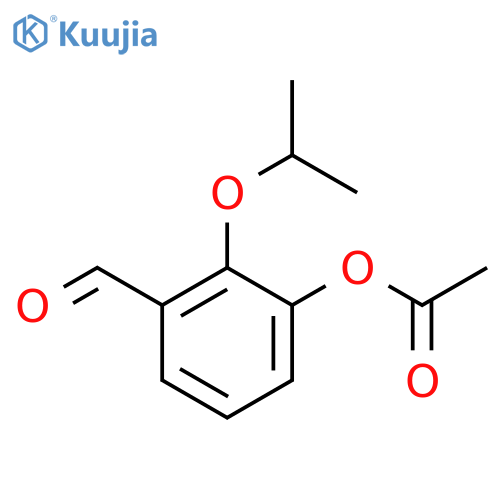 3-Acetoxy-2-isopropoxy-benzaldehyde structure